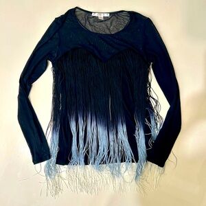 💜BOGO SALE💜 Unique fringe top